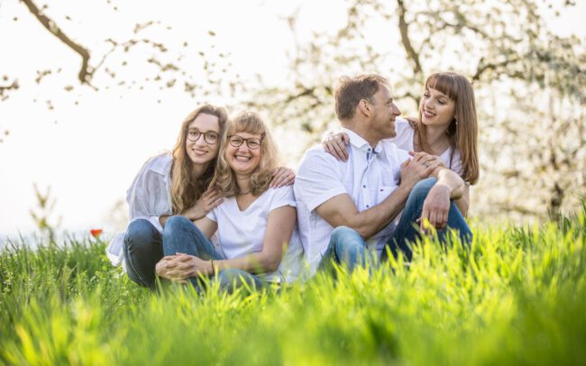 Befotomedia Familienportrait Natur