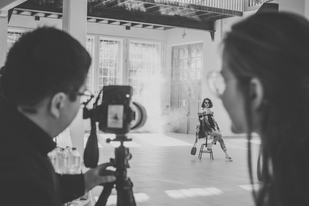 Fotografen von befotomedia bei einer Fotosession in Loechgau.