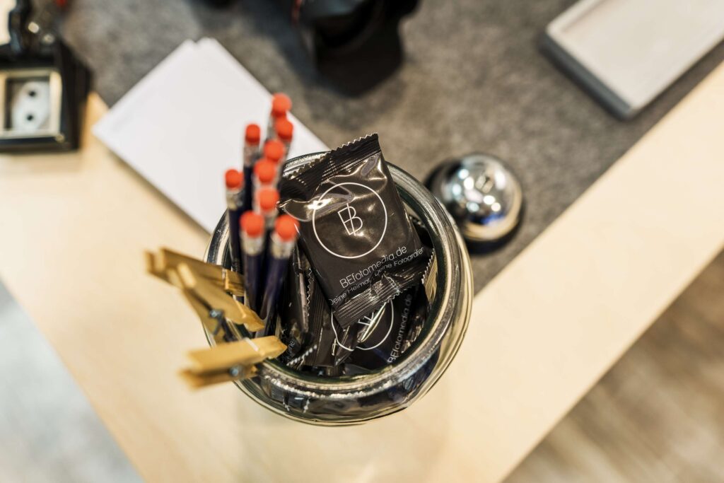 Fotostudio-Zubehoer im Befotomedia Studio in Loechgau bei Ludwigsburg.